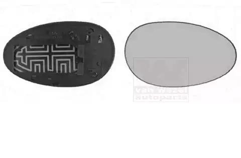 VAN WEZEL Speilglass, ytterspeil 0211838 VAN WEZEL 0211838 originale Ryggespeil UAZ 469 pris