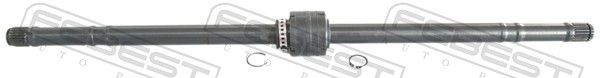FEBEST Arbre de transmission 0212-P10RH Cardan FEBEST JUKE 0212-P10RH pas cher