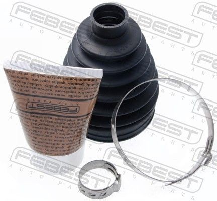 FEBEST Putekļusargu komplekts, Piedziņas vārpsta 0217P-P12 Pusass putekļu gumijas FEBEST Chevrolet ORLANDO 0217P-P12