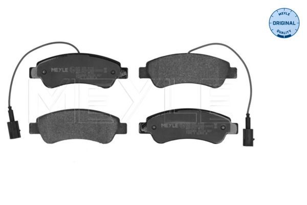 MEYLE Τακάκια φρένων 025 220 4119 Τακάκια δισκόφρενων MEYLE Fiat SIENA 025 220 4119