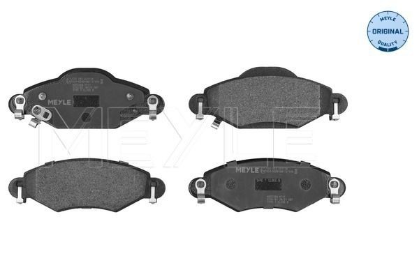 MEYLE Bremseklodser 025 233 4017/W 025 233 4017/W Bremseklodssæt TOYOTA GT 86 MEYLE