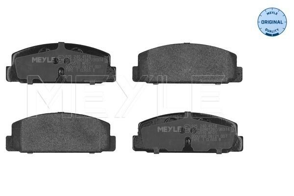 MEYLE Bromsbelägg 025 240 4514 MEYLE 025 240 4514 Bromsbelägg sport Mazda 6 Sedan GH original
