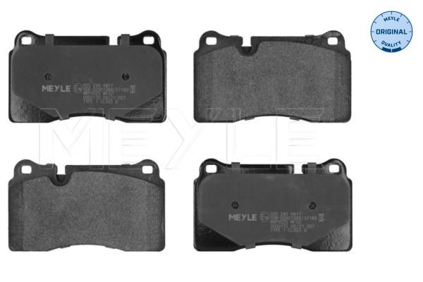 MEYLE Bremseklosser 025 240 9817 025 240 9817 Bremseklosser MEYLE VW JETTA