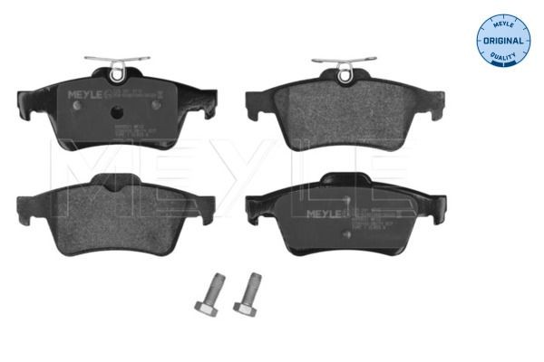 MEYLE Brzdové doštičky/platničky 025 241 3716 Brzdové platničky MEYLE Citroën SAXO 025 241 3716