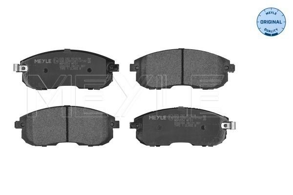 MEYLE Pastilhas de travão 025 242 8016/W Pastilhas de freio MEYLE Suzuki KIZASHI 025 242 8016/W