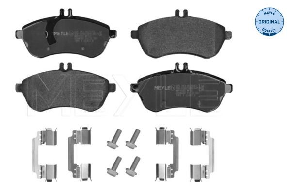 MEYLE Remblokken 025 243 0620/K2 Mercedes-Benz CLK Remblokset MEYLE 025 243 0620/K2