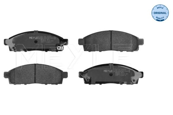 MEYLE Bromsbelägg 025 245 2916/W 025 245 2916/W MEYLE belägg FIAT QUBO