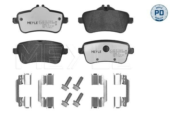 MEYLE Remblokken 025 252 1518/PD Mercedes-Benz CLK Remblokkenset MEYLE 025 252 1518/PD