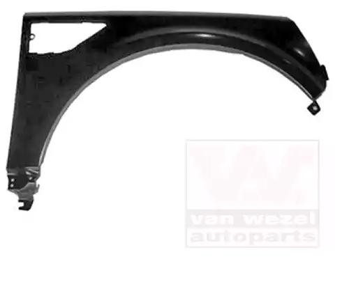 VAN WEZEL Hjulskjerm 0250656 VAN WEZEL 0250656 Forskjerm og bakskjerm Land Rover Discovery 2 originale pris