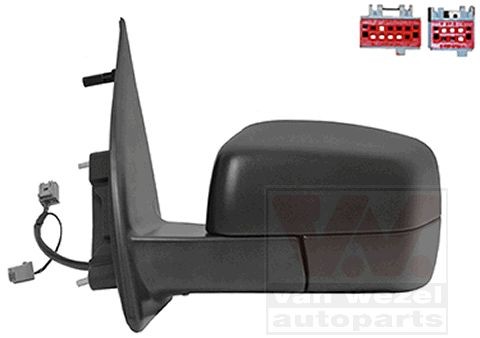 VAN WEZEL Sidespeil 0250807 VAN WEZEL 0250807 Sidespeil CITROЁN ZX originale