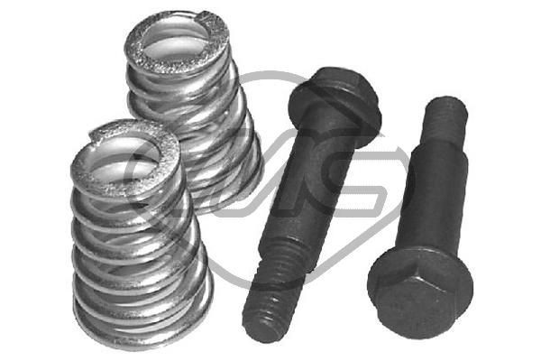 Metalcaucho Fjær, eksosanlegg 02619 Metalcaucho 02619 Monteringssett eksosanlegg Opel Kadett E CC billige