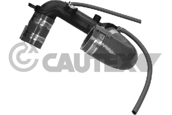 CAUTEX Ladeluftslange 026825 Ladeluftslange DACIA CAUTEX 026825