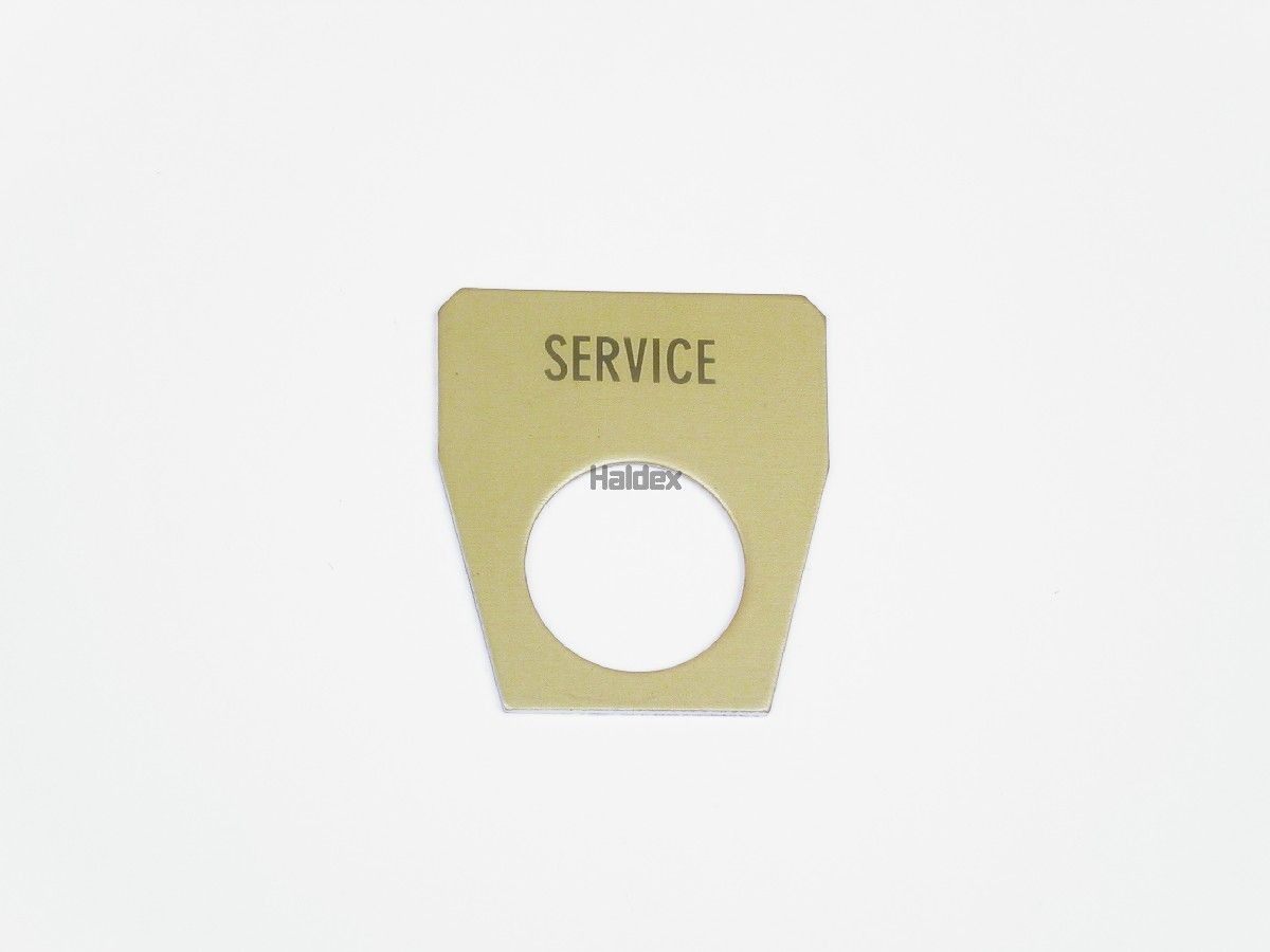 HALDEX Skylt 028003109 028003109 HALDEX elsats till dragkrok