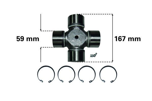 TRUCKTEC AUTOMOTIVE Hardyskive 03.34.012 03.34.012 Hardy skive LAND ROVER 110/127 TRUCKTEC AUTOMOTIVE