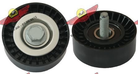 AUTOKIT Umlenkrolle Keilrippenriemen 03.81347 Umlenkrolle AUTOKIT Smart FORTWO 03.81347