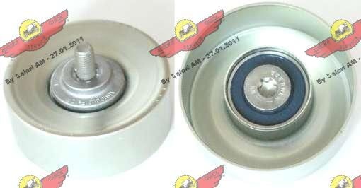 AUTOKIT Galet enrouleur de courroie d'accessoire 03.81615 Poulie renvoi transmission courroie trapézoïdale à nervures AUTOKIT X3 03.81615 pas cher