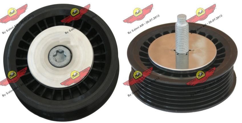AUTOKIT Vratná / vodiaca kladka rebrovaného klinového remeňa 03.81908 Vodiaca kladka AUTOKIT NISSAN 03.81908