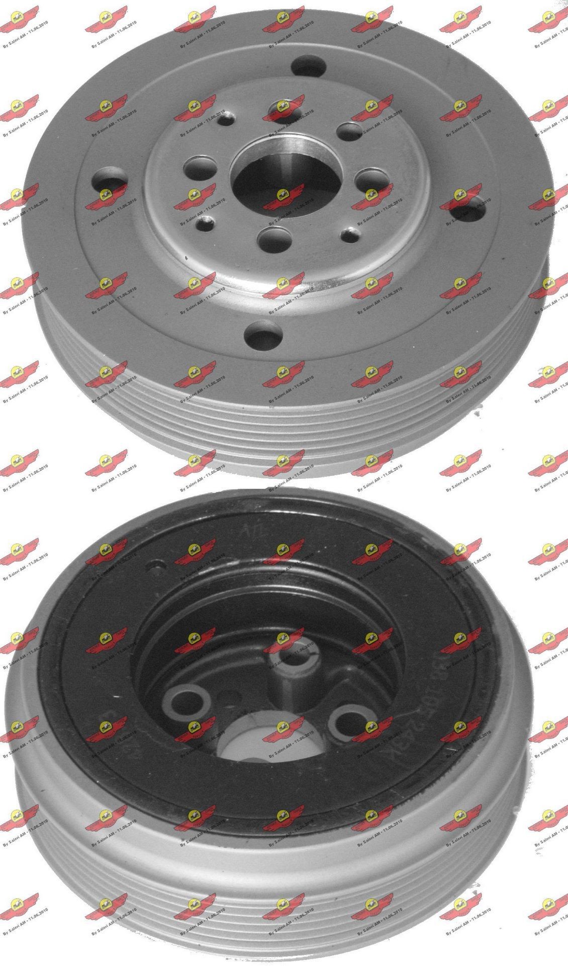 AUTOKIT Poulie damper (vilebrequin) 03.90021 03.90021 Kit de poulies vilebrequin AUDI A4 AUTOKIT