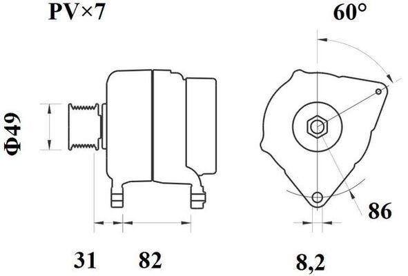 MAHLE Mounting Kit, charger 030 TA 11003 000 030 TA 11003 000 MAHLE exhaust mounting kit for SEAT