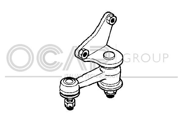 OCAP Överföringsarm 0303650 TOYOTA styrning kraftöverföring OCAP 0303650