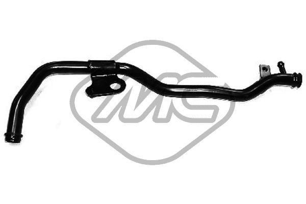 Metalcaucho Tubo do líquido de refrigeração 03160 Tubo flexível do radiador Metalcaucho Jaguar Mk 03160