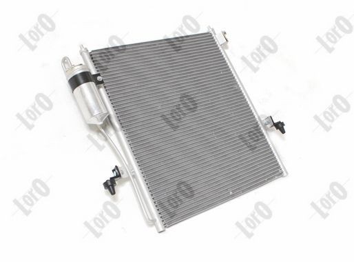 Kondenzátor klimatizácie ABAKUS 033-016-0007 ABAKUS 033-016-0007: Kondenzátor klimatizácie Mitsubishi L 200 1999