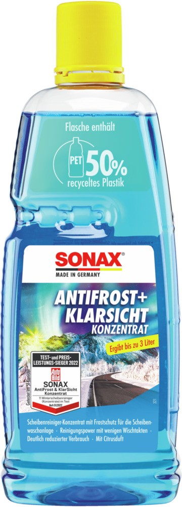 SONAX Ruitenwisservloeistof winter 03323000 Ford USA F-150 Ruitenvloeistof antivries SONAX concentrate 03323000