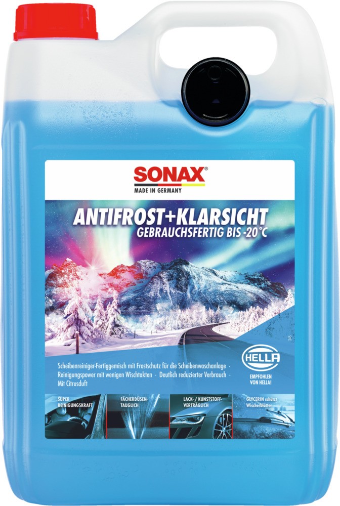 SONAX Spylervæske vinter 03325000 03325000 Antifreeze + clear view Spylervæske RENAULT KOLEOS SONAX