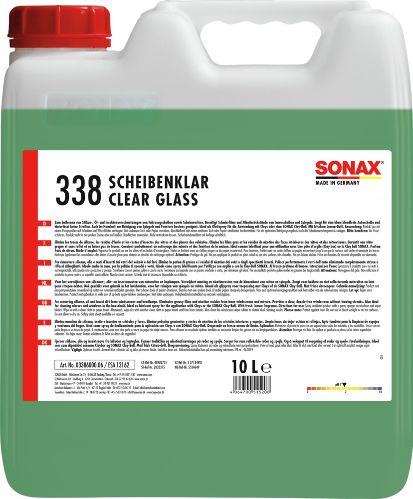 SONAX Ruitenwisservloeistof 03386000 03386000 Ruitenwisservloeistof FORD USA F-150 SONAX