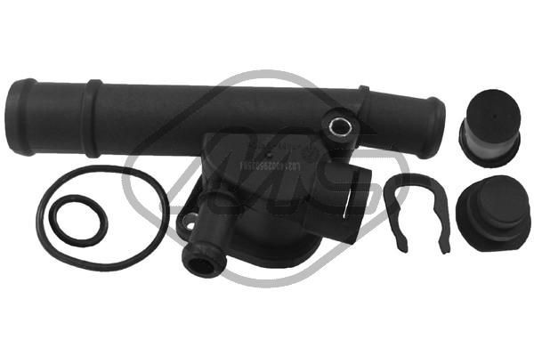 Metalcaucho Flange do líquido de refrigeração 03591 03591 Flange do líquido de refrigeração KIA STONIC Metalcaucho