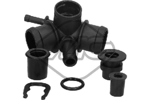 Metalcaucho Flange do líquido de refrigeração 03604 Refrigerante flange Metalcaucho Seat INCA 03604