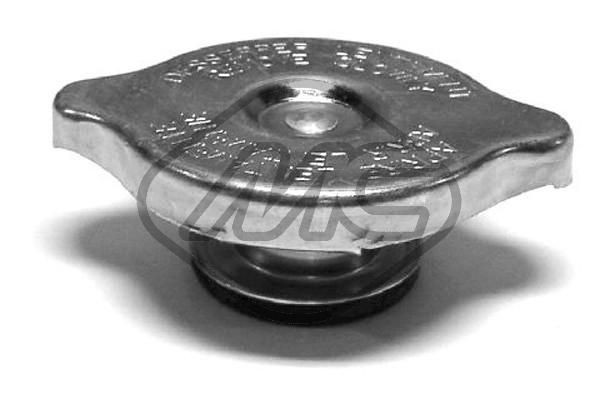 Metalcaucho Tampa de fecho, recipiente de líquido de refrigeração 03608 Tampa depósito do líquido de refrigeração Metalcaucho Chrysler STRATUS 03608