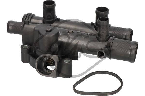 Metalcaucho Thermostatgehäuse 03646 Thermostat Metalcaucho Nissan PICK UP 03646