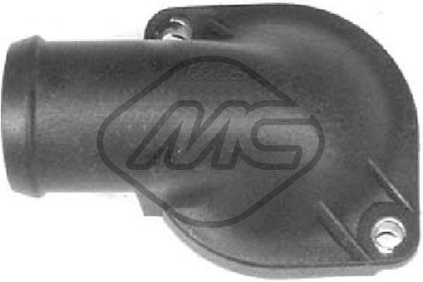 Metalcaucho Bride de liquide de refroidissement 03686 03686 Bride de liquide de refroidissement AUDI 80 Metalcaucho