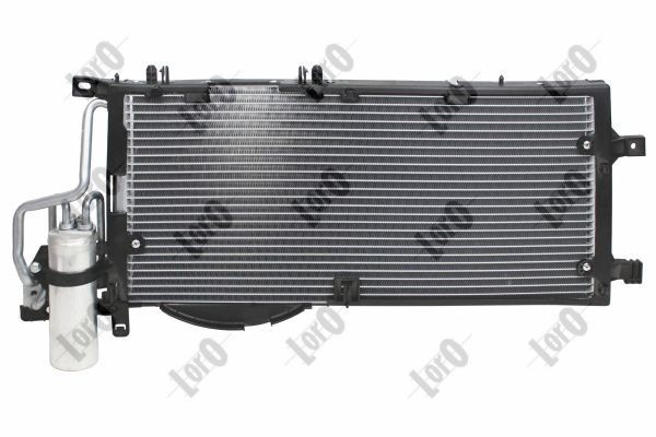 Kondensator, klimaanlegg ABAKUS 037-016-0022 ABAKUS 037-016-0022 AC kondensator OPEL COMBO 2010