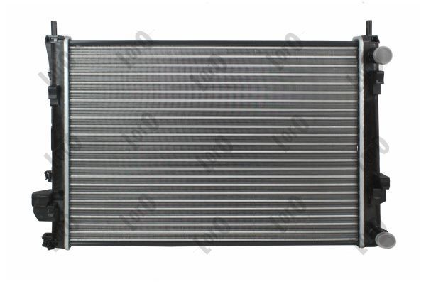 Radiaator, mootorijahutus ABAKUS 037-017-0061 ABAKUS 037-017-0061: Mootori jahutusradiaator Nissan PRIMASTAR 2002