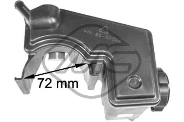 Metalcaucho Depósito de compensação, óleo hidráulico-direcção assistida 03777 Metalcaucho 03777 Depósito de compensação de direcção assistida Citroën C4 Mk1 a um preço acessível