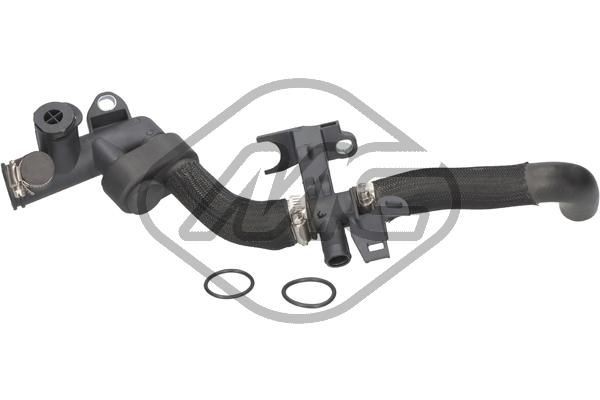 Metalcaucho Jahutusvedeliku torustik 03792 Metalcaucho 03792 Jahutusvoolik Citroën XSARA originaal