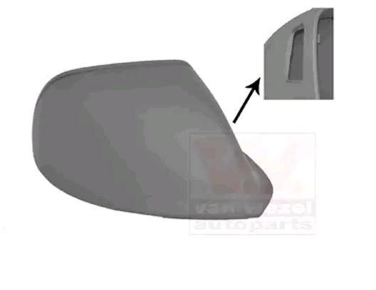 VAN WEZEL Afdækning, sidespejl 0380846 VAN WEZEL 0380846 Audi Q5 8RB Spejlkapper originale pris
