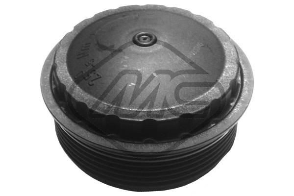 Metalcaucho Cover, oil filter housing 03840 03840 Metalcaucho oil filter housing for AUDI Q5