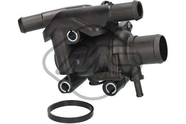 Metalcaucho Thermostatgehäuse 03842 Kühler-Thermostat Metalcaucho Ford TOURNEO CONNECT 03842