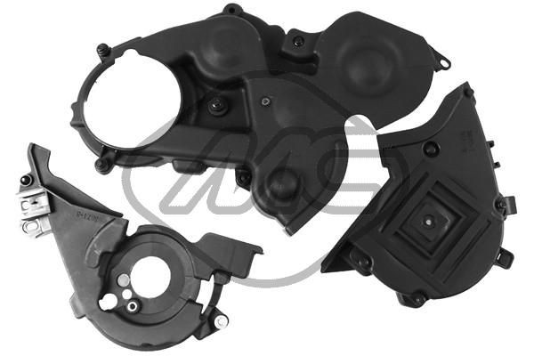 Metalcaucho Kryt ozubeného remeň 03871 Kryt rozvodového remeňa IVECO Metalcaucho 03871