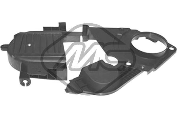 Metalcaucho Cover, timing belt 03872 Metalcaucho 03872 Peugeot 309 I timing belt cover replacement