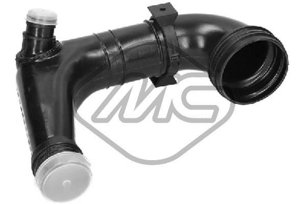 Metalcaucho Ladeluftslange 03875 Metalcaucho 03875 Fiat Qubo Ladeluftslange originale pris