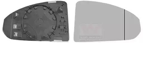 Miroir de rétroviseur VAN WEZEL 0387838 VAN WEZEL 0387838 Vitre de rétroviseur AUDI TT 2011