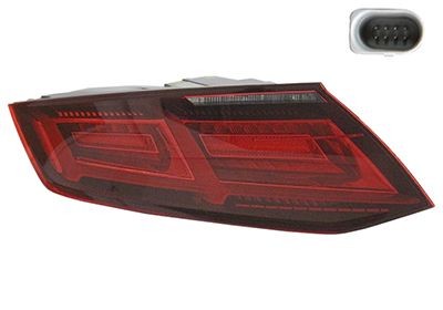 Baklykt VAN WEZEL 0387921 VAN WEZEL 0387921: Baklys Audi TT 2010