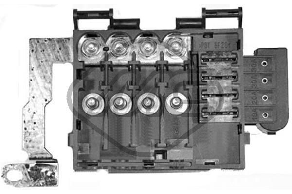 Metalcaucho Fuse Box 03889 Metalcaucho 03889 VW Polo 9n Saloon fuse box / -holder replacement