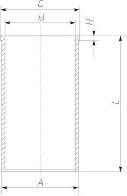 MAHLE Sylinderhylse 039 WV 44 00 MAHLE 039WV4400 Sylinderløpbøssing Hilux V Pick-up pris