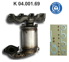 EBERSPÄCHER Καταλύτης 04.001.69 04.001.69 Καταλύτες FORD ECOSPORT EBERSPÄCHER