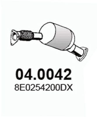 ASSO Katalüsaator 04.0042 Katalüsaator SKODA ASSO 04.0042